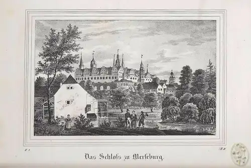 Das Schloß zu Merseburg.