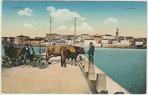 Capodistria. Panorama.