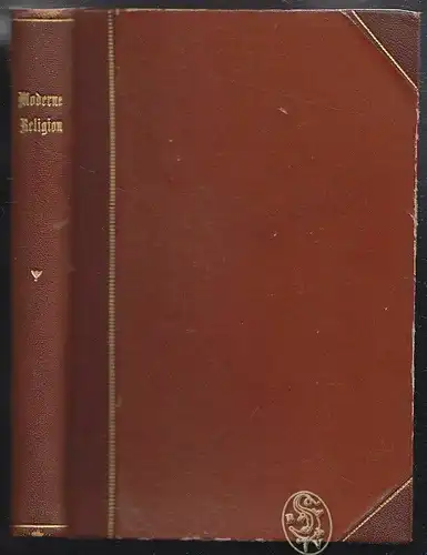 Moderne Religion, Schleiermacher, Maeterlinck. MEYER-BENFEY, Heinrich.