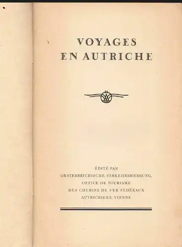 Voyages en Autriche.