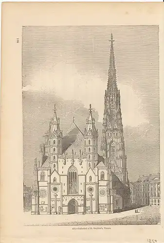 Cathedral of St. Stephen`s, Vienna.