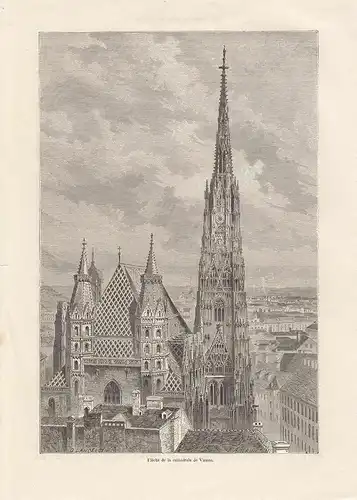 Flèche de la cathédrale de Vienne. LANCELOT, D.