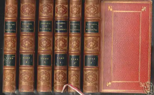 Recueil dit de Maurepas. Pièces libres, chansons, épigrammes et autres vers sati