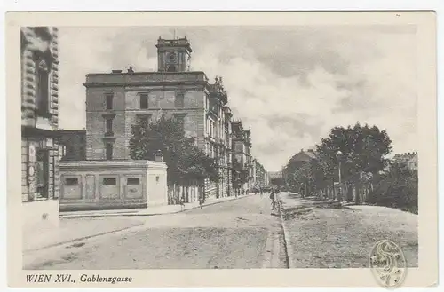 Wien XVI., Gablenzgasse.