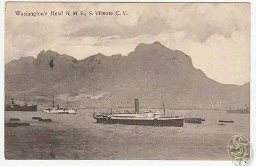 Washington`s Head R. M. S., S. Vicente C. V.