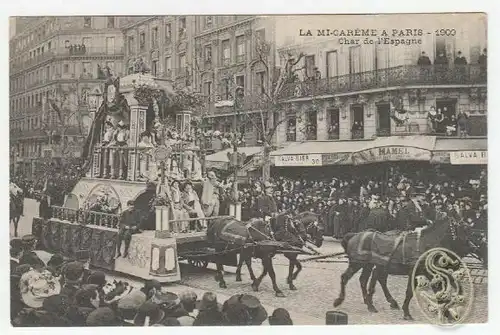 La Mi-Carême a Paris - 1900.