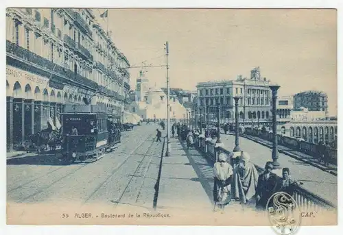 Alger. - Boulevard de la République.