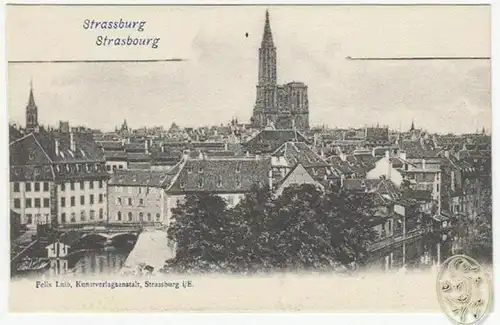 Strassburg. Strasbourg.