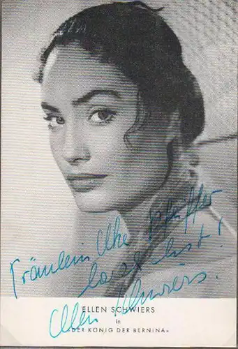 Ellen Schwiers in "Der König der Bernina".