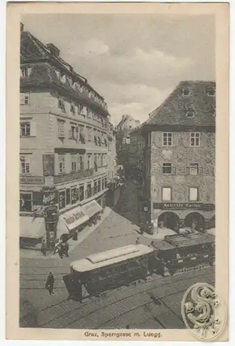 Graz, Sperrgasse m. Luegg.