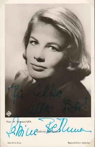 Sabine Bethman. GREINERT, A.