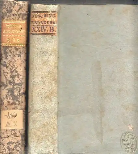 Große Erdbeschreibung. Asia. BÜSCHING, A(nton) F(riedrich).