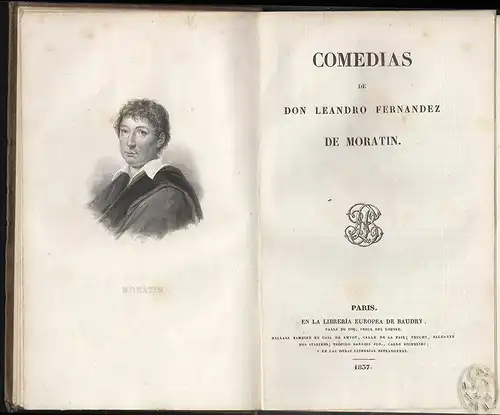 Comedias. [En español]. MORATIN, Leandro Fernandez de.