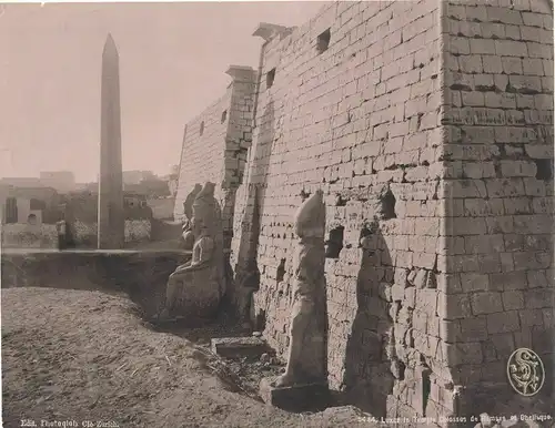 Luxor et Temple Colosses de Ramses et Obelisque. 5444.