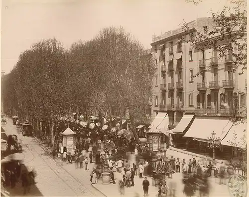 Barcelona, Las Ramblas.