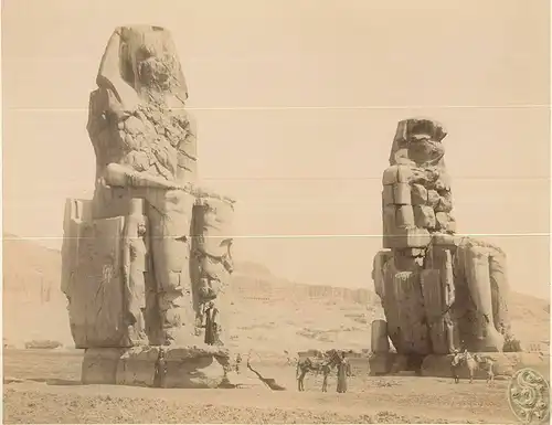 Theben - Memnon Kolosse.