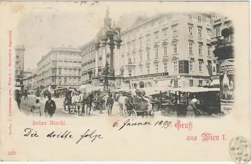 Hoher Markt. Gruß aus Wien I.