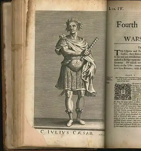 The commentaries of C. Julius Caesar, Of his wars in Gallia; And the civil wars 