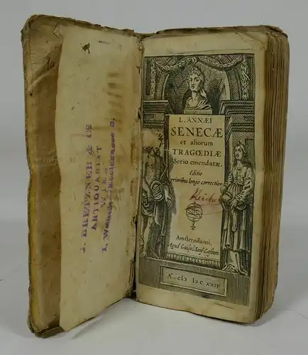 Tragoediae. Serio emendatae. Editio prioribus longe correctior. SENECA, L(ucius)