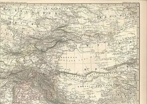 Indien & Inner-Asien, nördliches Blatt. PETERMANN, A.
