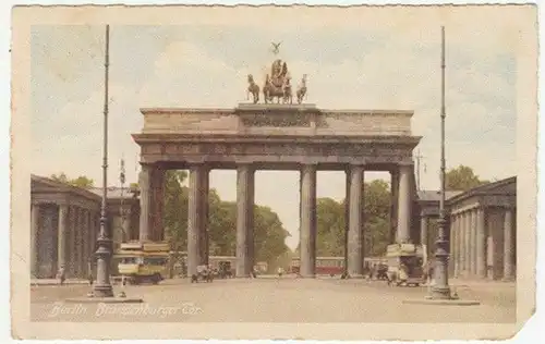 Berlin, Brandenburger Tor.