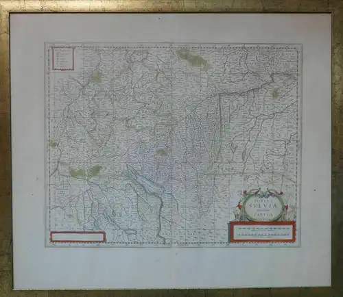 Totius Sveviae novissima tabula.