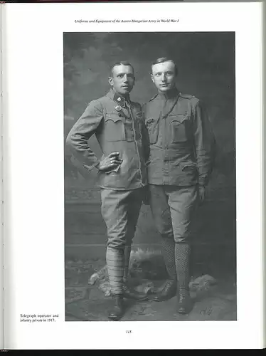 Uniforms & Equipment of the Austro-Hungarian Army in World War I. COIL, Spencer 