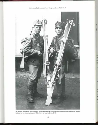 Uniforms & Equipment of the Austro-Hungarian Army in World War I. COIL, Spencer 