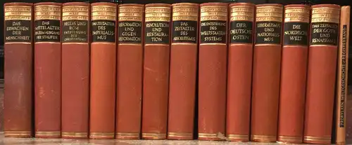 PROPYLÄEN-WELTGESCHICHTE. Hrsg. v. Walter Goetz.