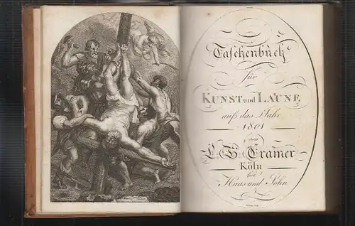 Taschenbuch für Kunst und Laune auf das Jahr 1801 [Und] 1802. CRAMER, C[arl] G[o