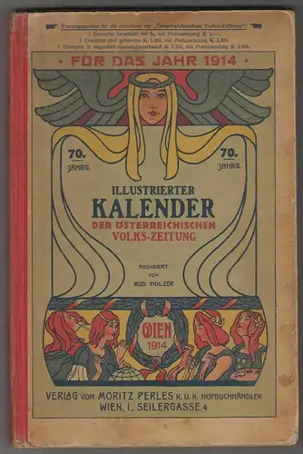 Illustrierter österreichischer Volks-Kalender für das Jahr 1914. HOLZER, Rudolf