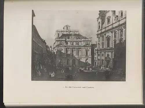 Die alte Universität in Wien und ihr Erbauer Jean Nicolas Jadot. Vorwort von Jul