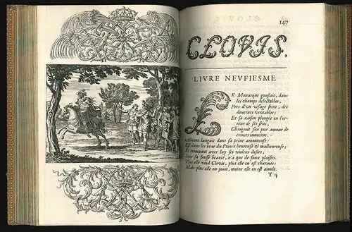Clovis, ou la France chrestienne. Poème heroique. DESMARETS (de SAINT-SORLIN), J