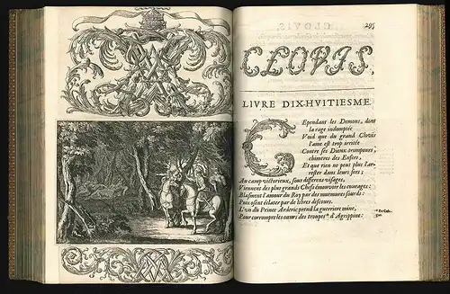 Clovis, ou la France chrestienne. Poème heroique. DESMARETS (de SAINT-SORLIN), J