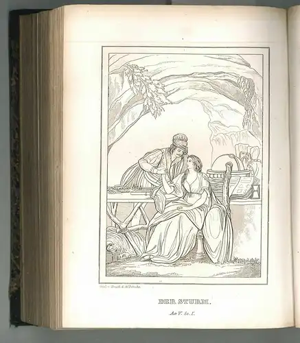 W. Shakespeare`s dramatische Werke übersetzt von Ernst Ortlepp. SHAKESPEARE, W[i