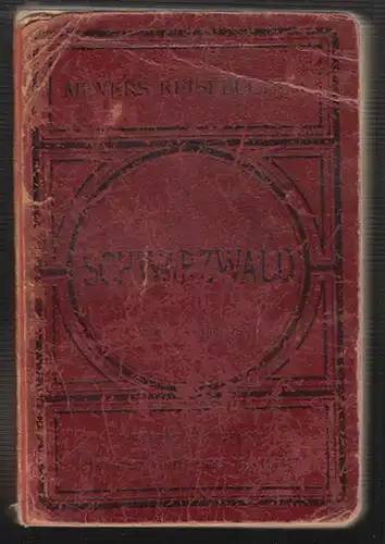 Schwarzwald, Odenwald, Bergstrasse, Heidelberg und Strassburg.