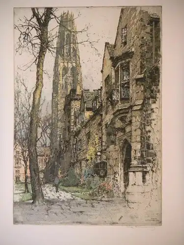 Yale Harkness Hall. KASIMIR, Luigi. Graphiker (1881-1962).