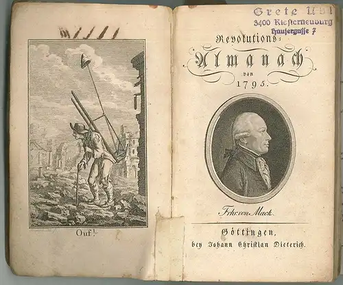 Revolutions-Almanach von 1795.