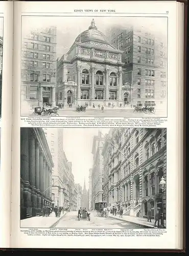 King`s views - New York. 400 Illustrations. Dem Wiener Männergesang Verein zu Er