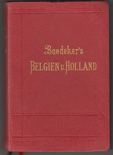 Belgien und Holland nebst dem Großherzogtum Luxemburg. Handbuch für Reis 1942-01