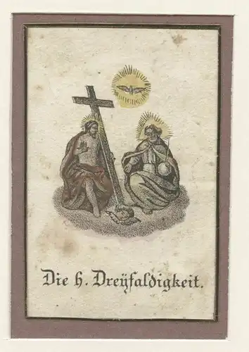 Die H. Dreyfaltigkeit.