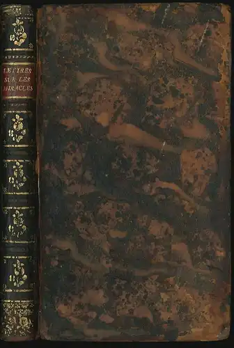 Collection des lettres sur les miracles, écrites à Genève et à Neufchatel par Mr