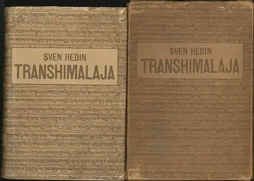 Transhimalaja. Entdeckungen und Abenteuer in Tibet. HEDIN, Sven. 1057-16
