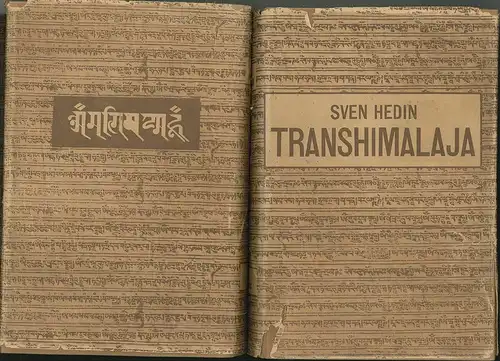 Transhimalaja. Entdeckungen und Abenteuer in Tibet. HEDIN, Sven. 1057-16