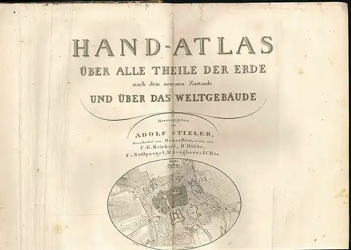 Hand-Atlas über alle Theile der Erde nach dem neuesten Zustande und über das Wel
