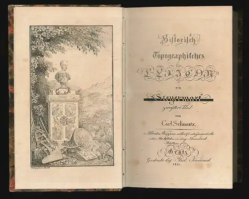 Historisch Topographisches Lexicon von Steyermark. SCHMUTZ, Carl.