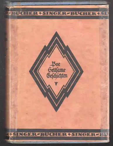 Seltsame Geschichten. Übers. v. Bernhard Bernson. POE, Edgar Allan.