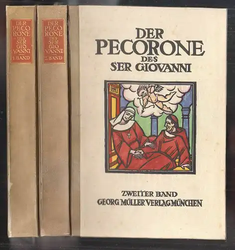 Die Fünfzig Novellen des Pecorone. FIORENTINO, Ser Giovanni.