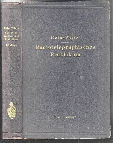 REIN, Radiotelegraphisches Praktikum. 1922