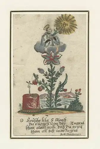 O keusche lily S. Aloyß, Du rüechrist von der Tugent.